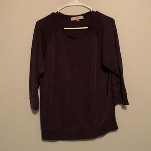 Black Loft blouse